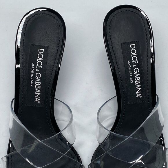 Dolce&Gabbana DG Heel PVC Mules side 36.5 - Picture 4 of 14